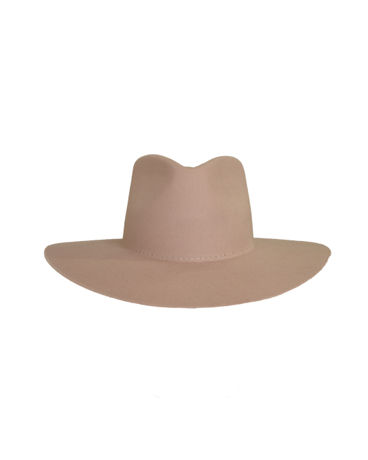 Teardrop Fedora in Silverbelly