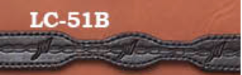 Black Leather Hat Band