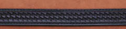 Black Leather Hat Band