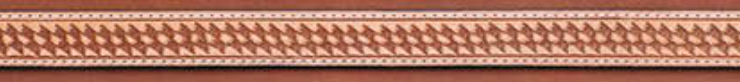 Tan Leather Hat Band