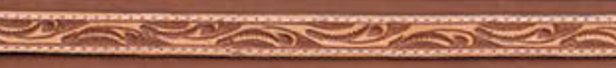 Tan Leather Hat Band