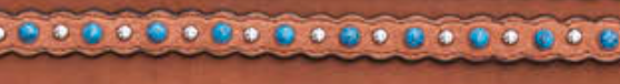 Tan Leather Hat Band