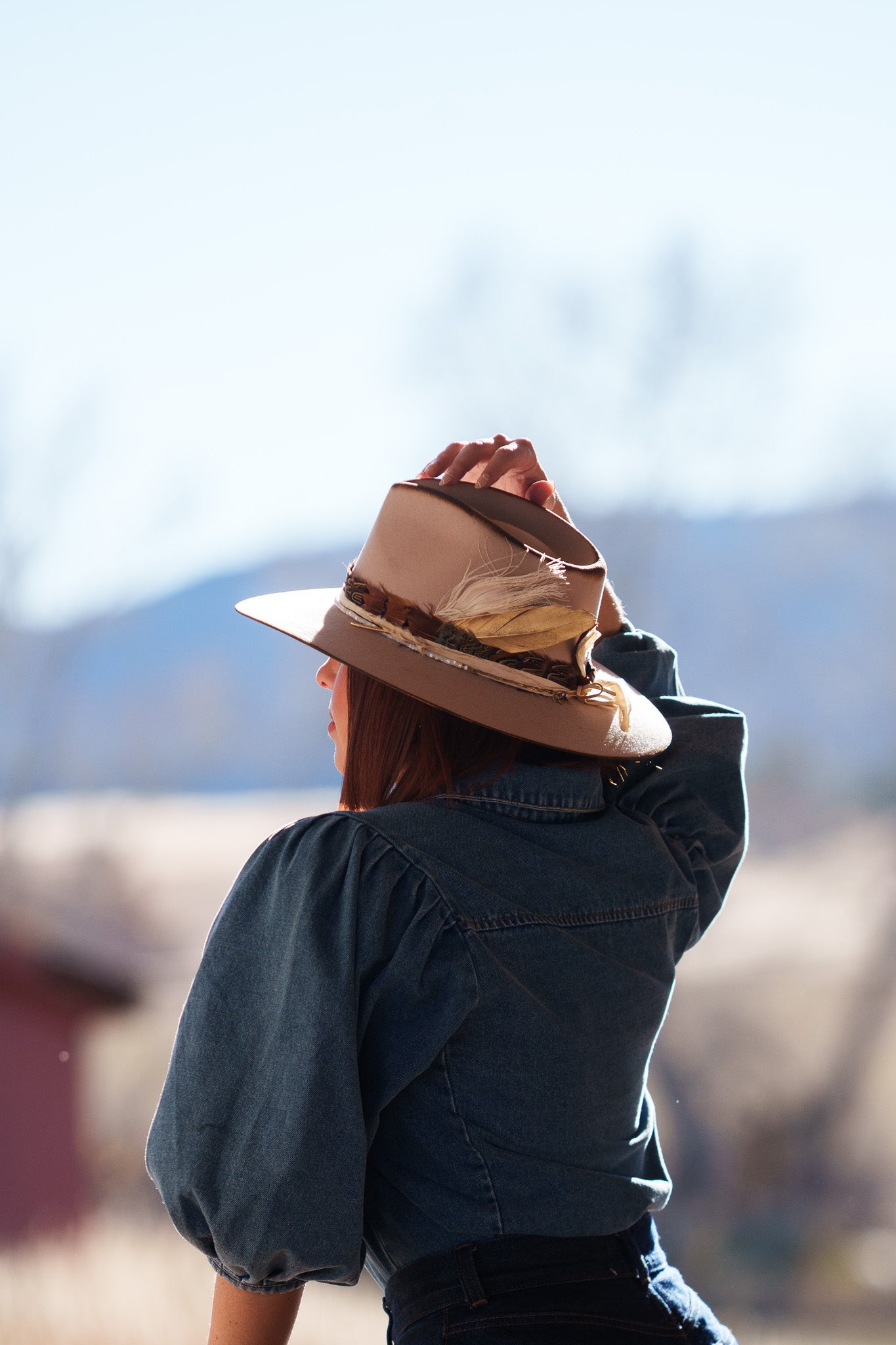 7X Open Crown in Black – Hats By Parker Thomas
