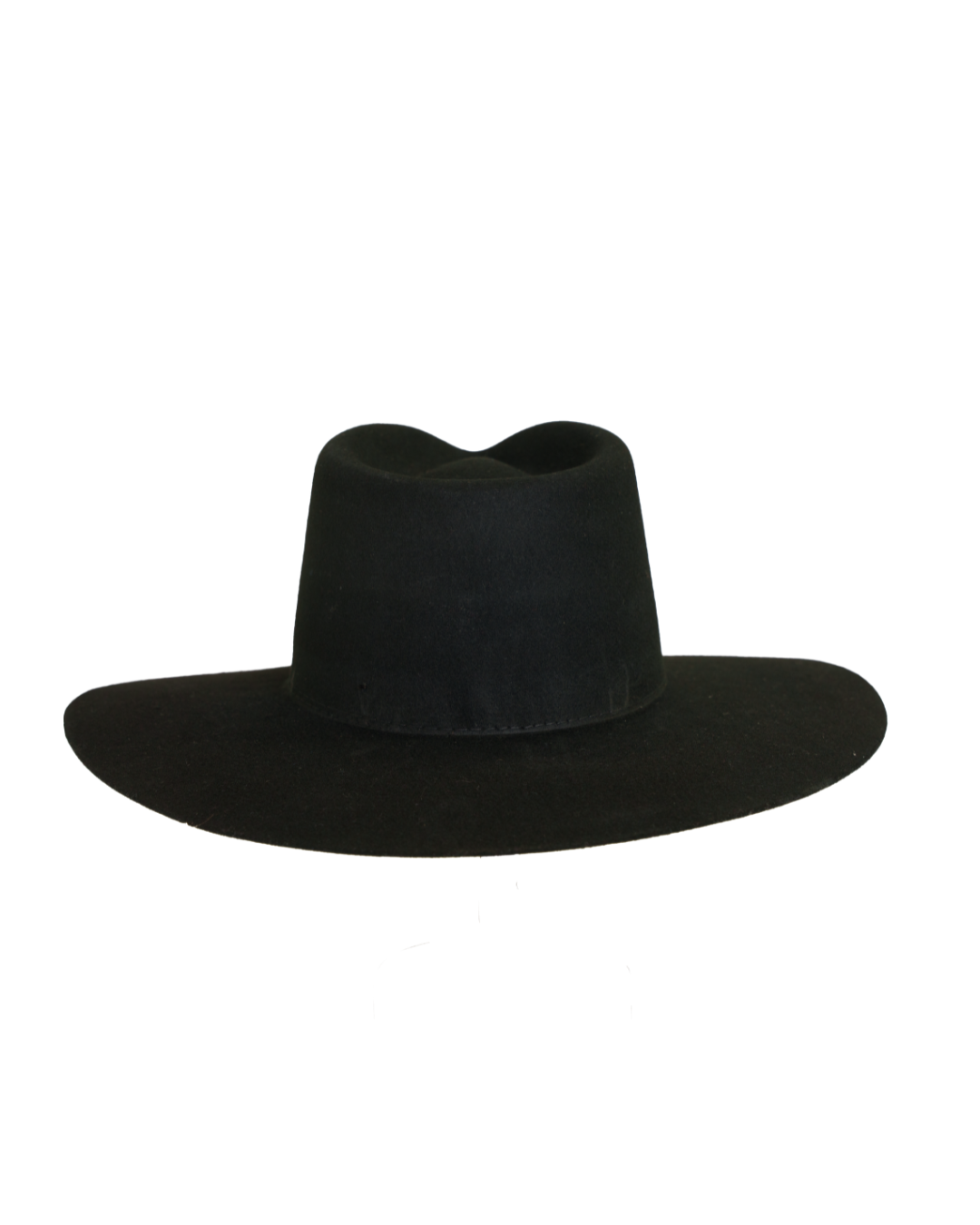 Teardrop Fedora in Black