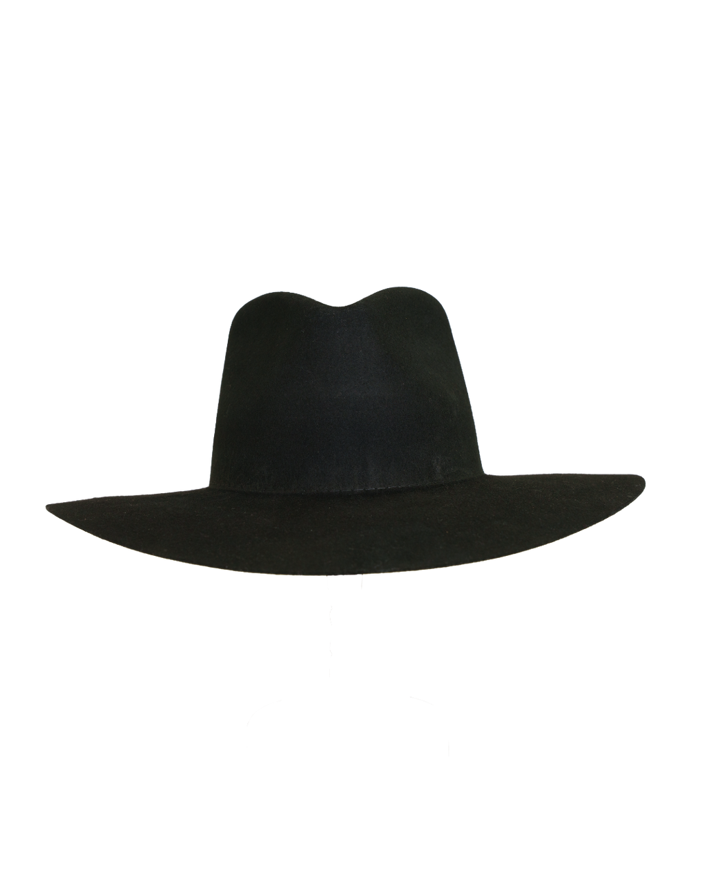 Teardrop Fedora in Black