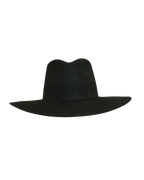 Teardrop Fedora in Black