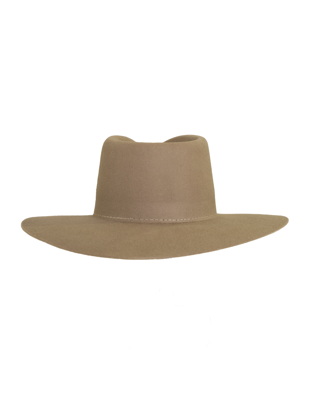 Teardrop Fedora in Mushroom