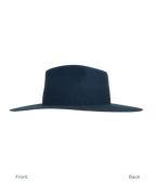 Teardrop Fedora in Navy