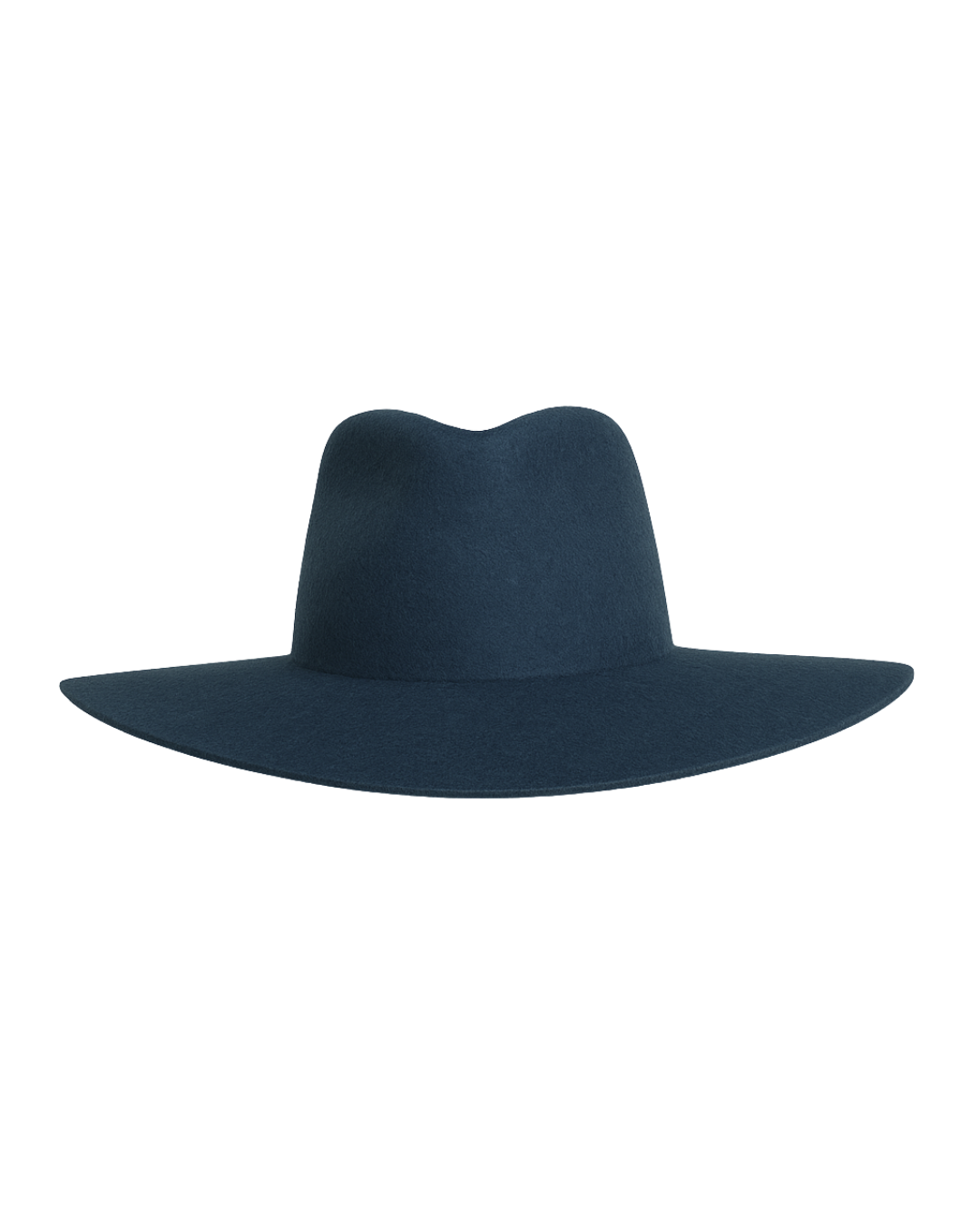 Teardrop Fedora in Navy