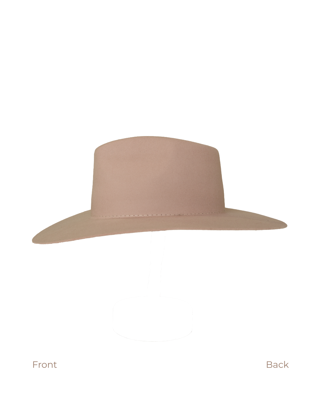 Teardrop Fedora in Silverbelly