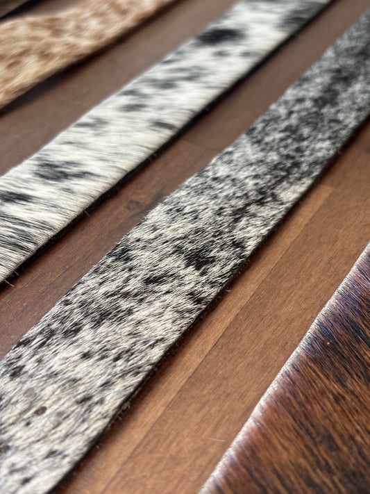 Cow Hide Hat Band