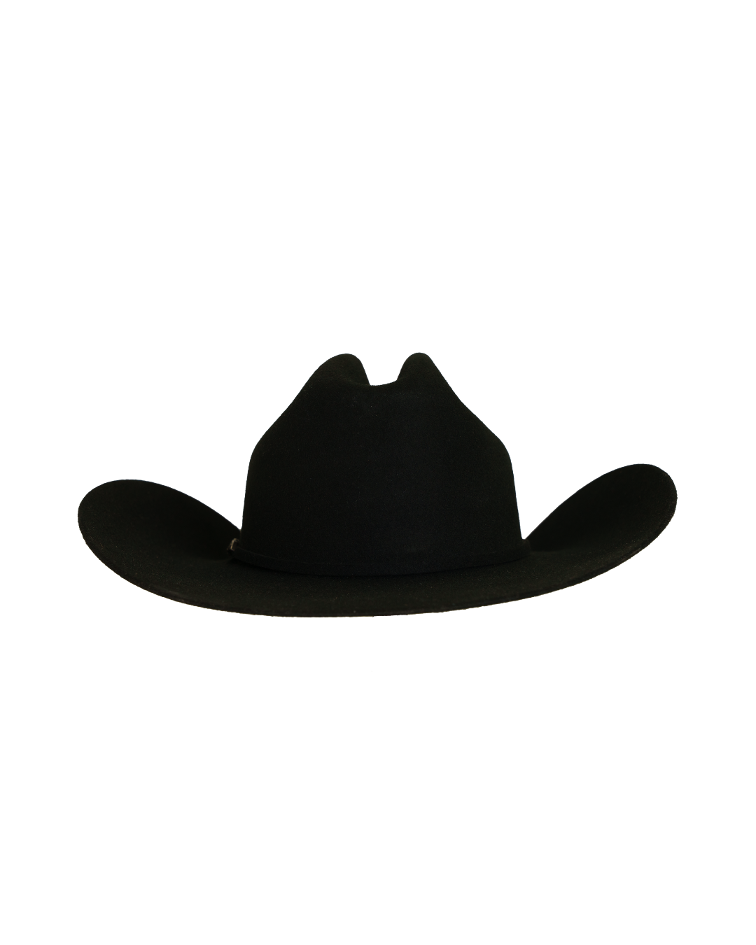 Dallas Cattleman black cowboy hat, back view
